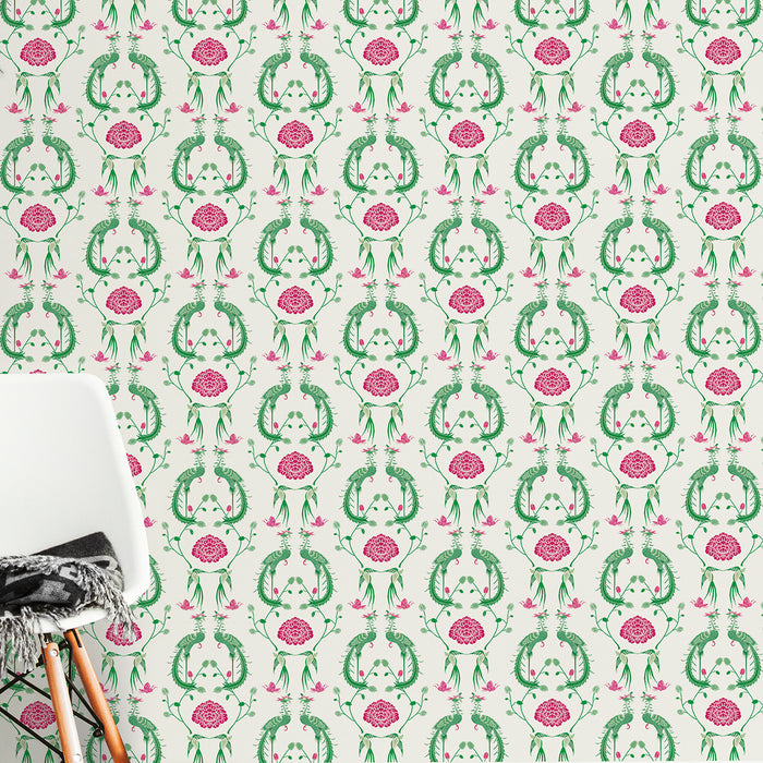 'PERANAKAN GARDEN' Wallpaper