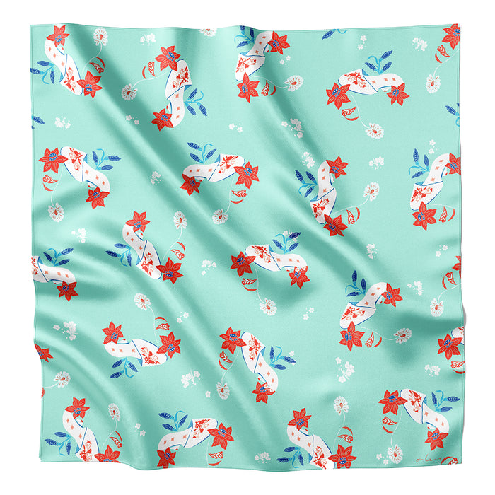 ‘PERANAKAN SHOES’ Silk Scarf
