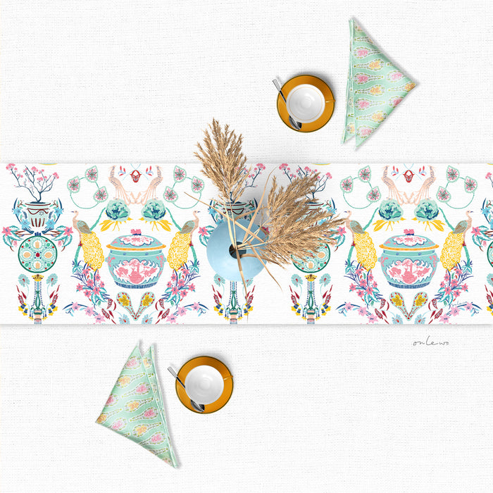 'PERANAKAN STORY' Runner & Napkins Gift Set