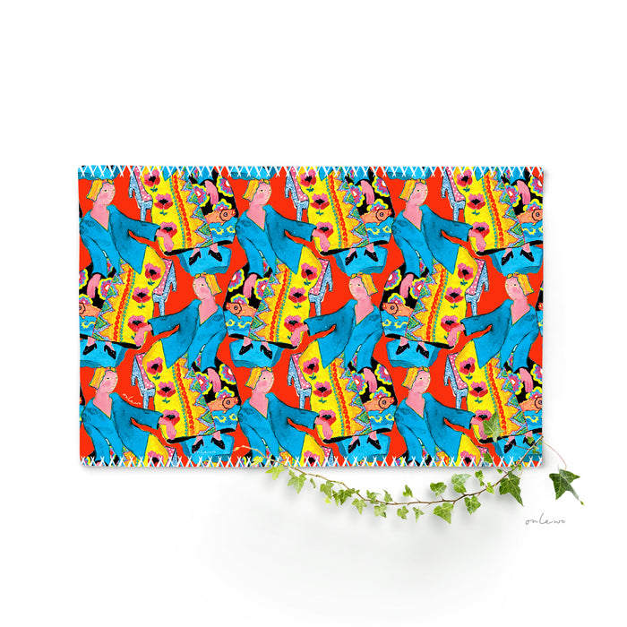 ‘NONYA PORTRAIT’ Placemats (Set Of 4)