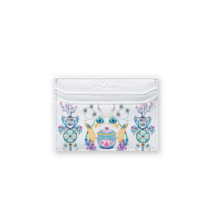 'PERANAKAN STORY’ Leather Card Holder & Keychain Gift Set