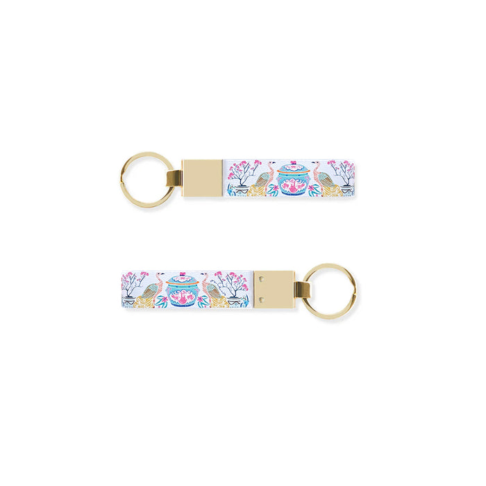 'PERANAKAN STORY’ Leather Card Holder & Keychain Gift Set