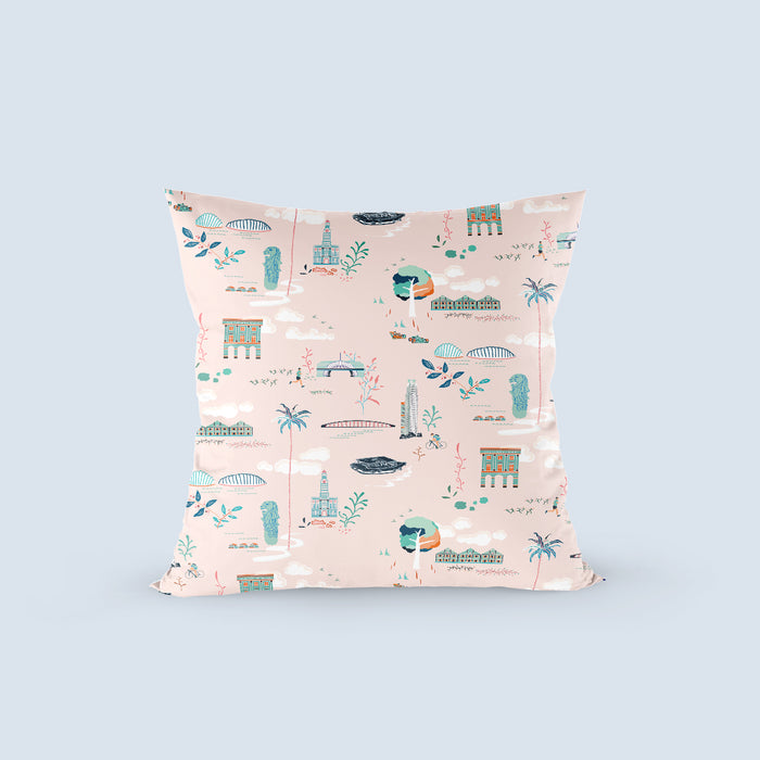‘SINGAPORE RIVER’ Cushion Cover