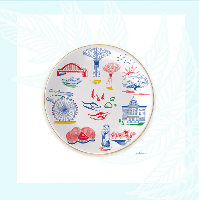 ‘SINGAPORE DOWNTOWN’ Plate