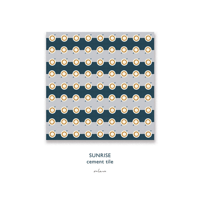 'Sunrise' CEMENT TILE