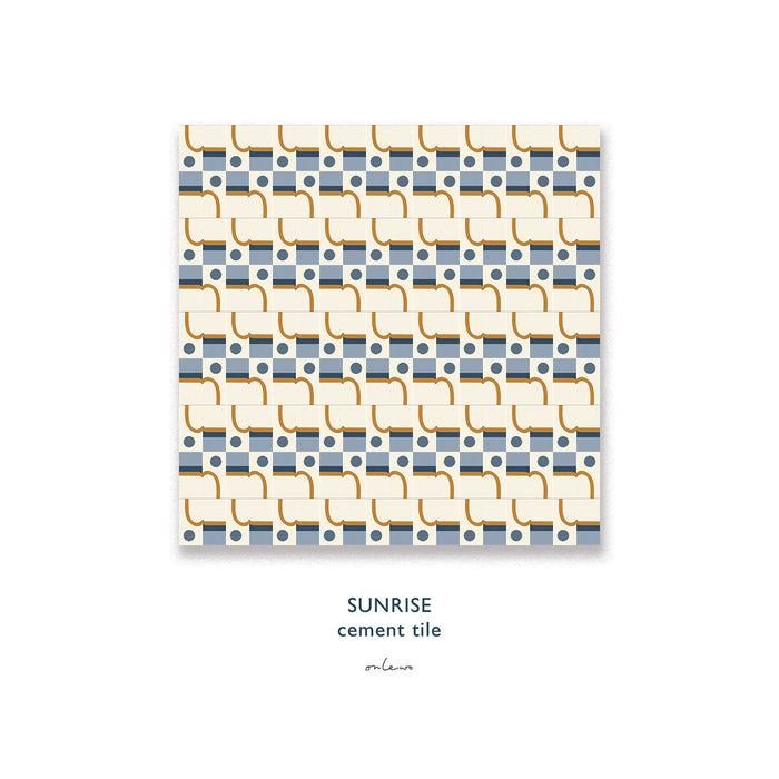 'Sunrise' CEMENT TILE