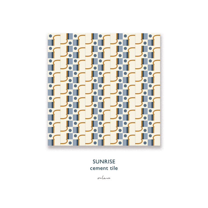 'Sunrise' CEMENT TILE