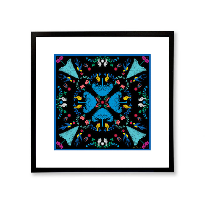 ‘BOTANIC GARDENS’ Framed Print (with gift box)