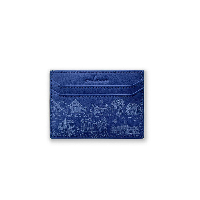 ‘CITY IN THE GARDEN’ Leather Card Holder