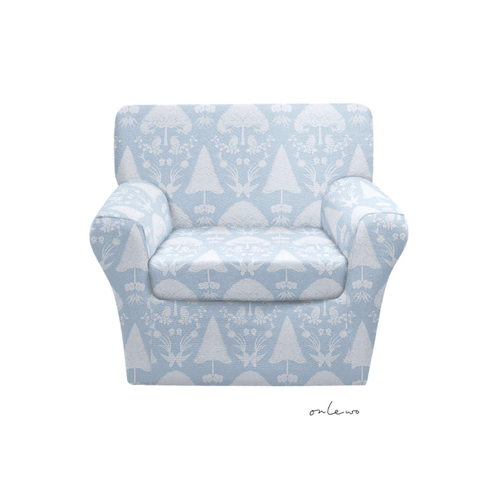 'BOTANIC GARDEN' Velvet Upholstery Fabric