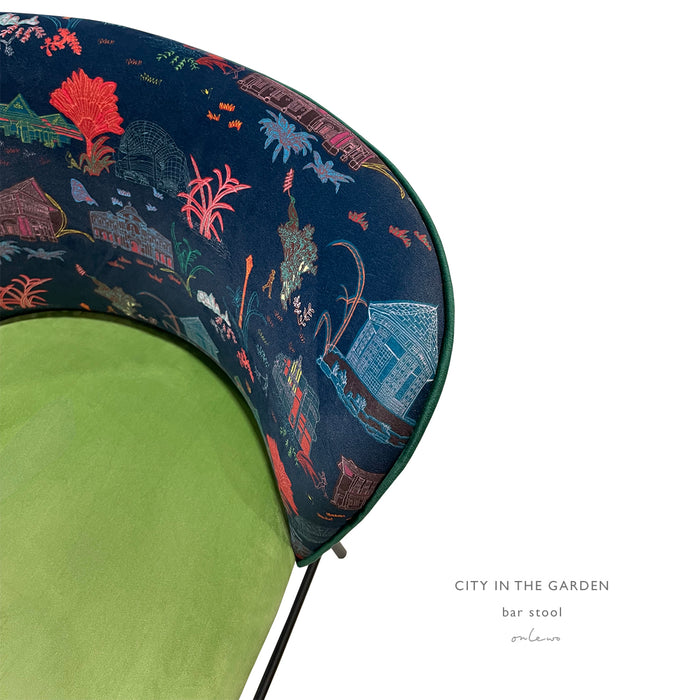 ‘City In The Garden’ bar stool (Price on request)