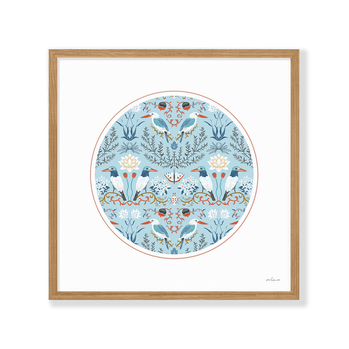 ‘A CITY IN NATURE’ Framed Print (with gift box)