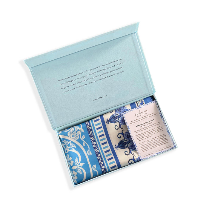 ‘HERITAGE OF HARMONY’ Silk Cotton Scarf