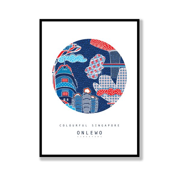 ‘COLOURFUL SINGAPORE’ Poster