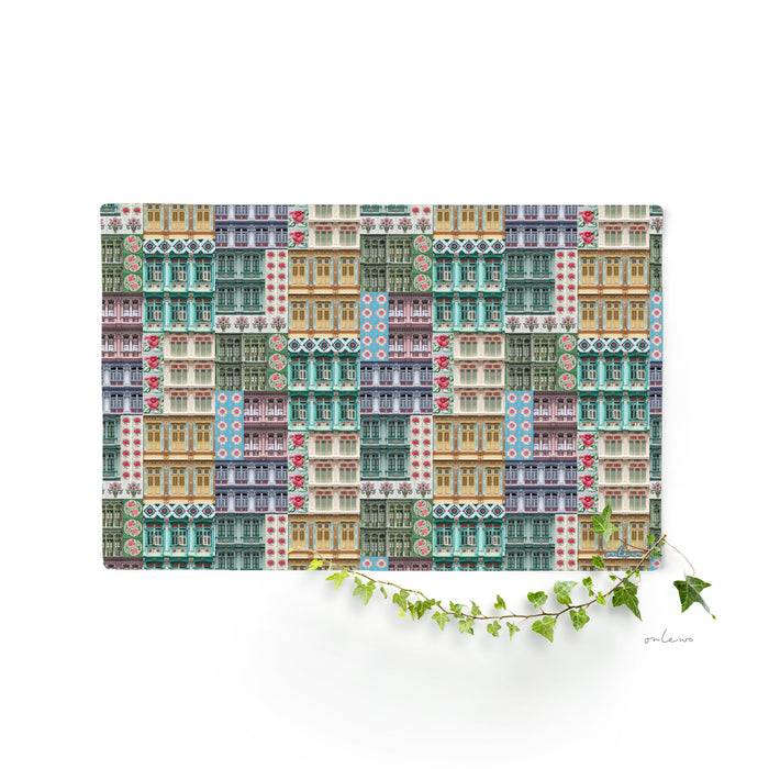 'HISTORICAL SHOPHOUSE' Placemats (Set of 4)