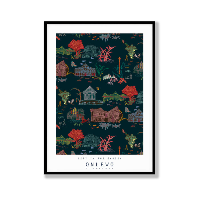 ‘CITY IN THE GARDEN’ Poster