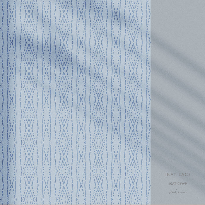 'IKAT LACE' Wallpaper
