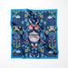 Onlewo 'Peranakan Story' 100% silk pocket square — Kamcheng, Kasut Manek and peacock motifs from Singapore Peranakan Museum archives, Singapore heritage gift