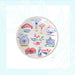 Onlewo 'Singapore Downtown' fine bone china plate — 18cm with 24k gold rim, featuring National Gallery, Gardens by the Bay and Marina Bay skyline, Singapore-designed gift