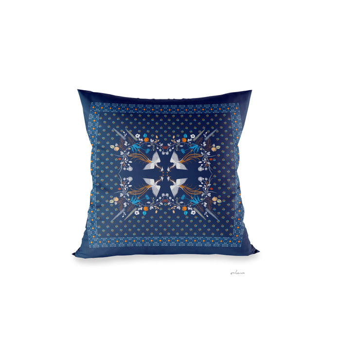 ‘PERANAKANIA’ Velvet Cushion Cover