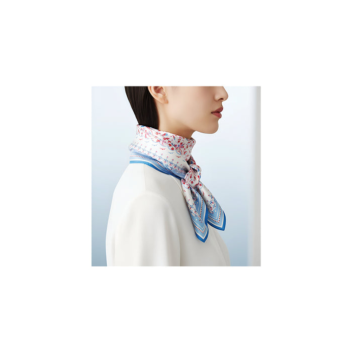 ‘ORCHID BATIK’ Silk Scarf