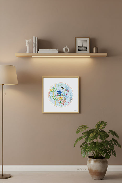 ‘DAZZLING SINGAPORE’ Framed Print (with gift box)