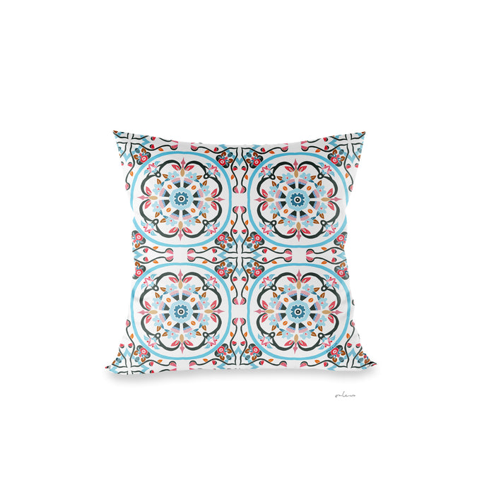 ‘SINGA-FLORE’ Velvet Cushion Cover