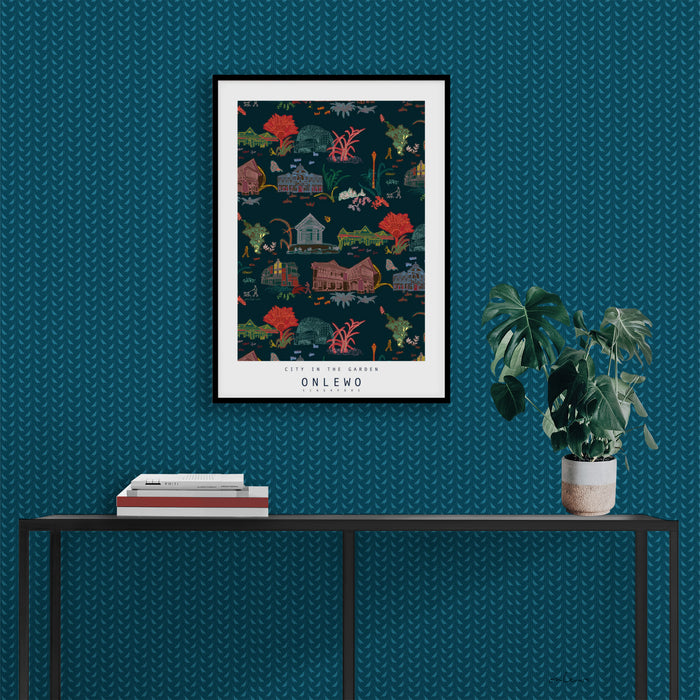 ‘CITY IN THE GARDEN’ Poster