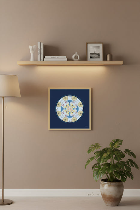 ‘DOWNTOWN’ Framed Print (with gift box)