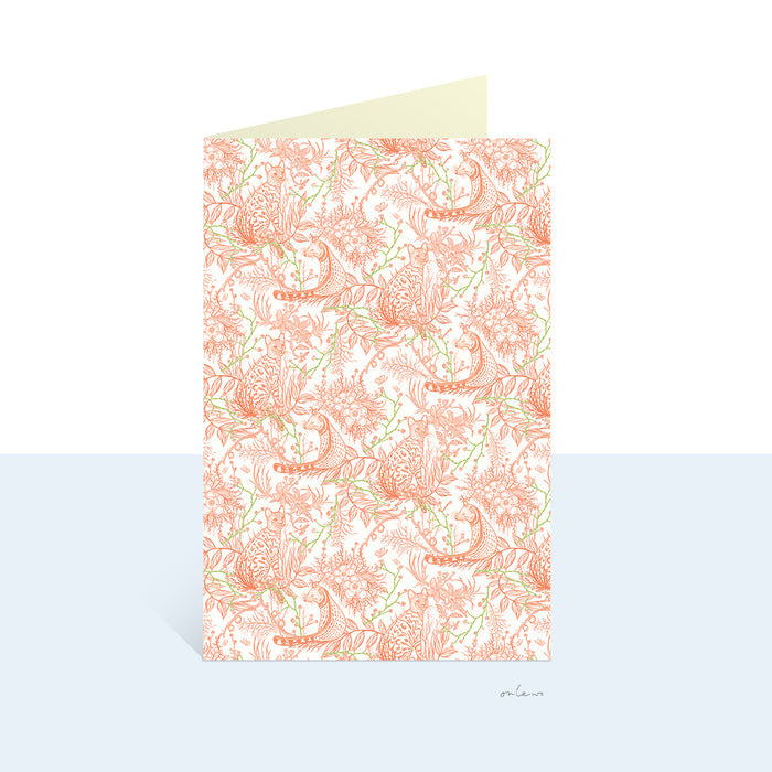 ‘MOONLIGHT FORESTERS’ Greeting Card