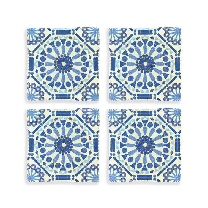 ‘KUEH TILE’ Fabric Coasters