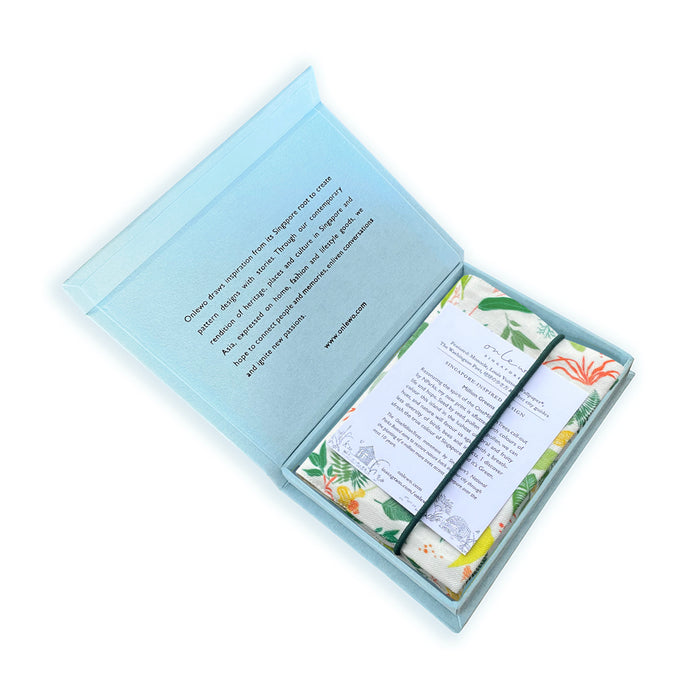 ‘MILLION GREENS’ Passport Sleeve