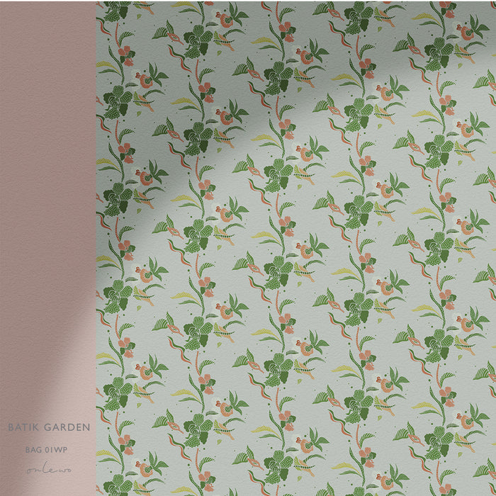'BATIK GARDEN' Wallpaper